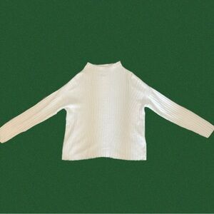 Old Navy Cream Cowl Neck Sweater Timeless Knit Women’s Small